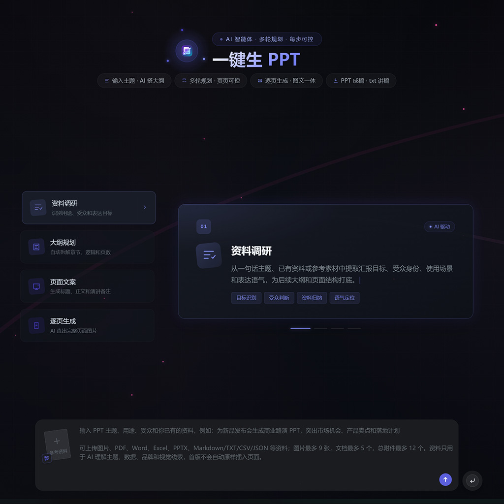 菁选灵创一键生PPT案例